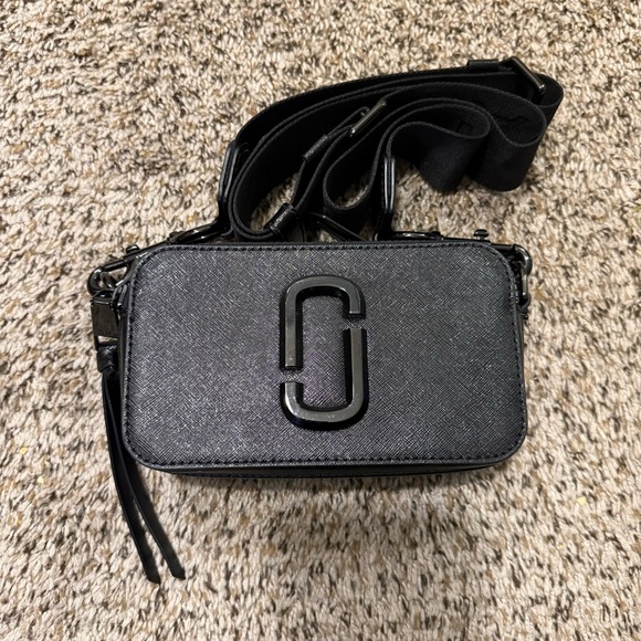 Marc Jacobs the Snaphot Crossbody Bag Black - Picture 8 of 8